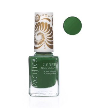 Pacifica | 7 Free Nail Polish | Psychedelic Jungle Forest Green
