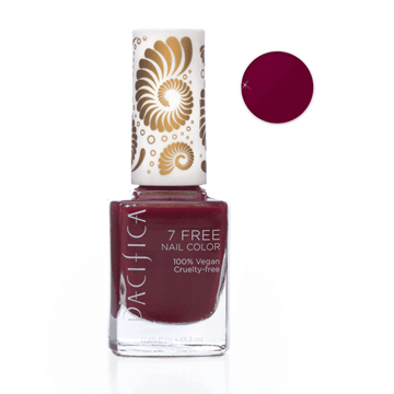 Pacifica | 7 Free Nail Polish | Red Red Wine Maroon